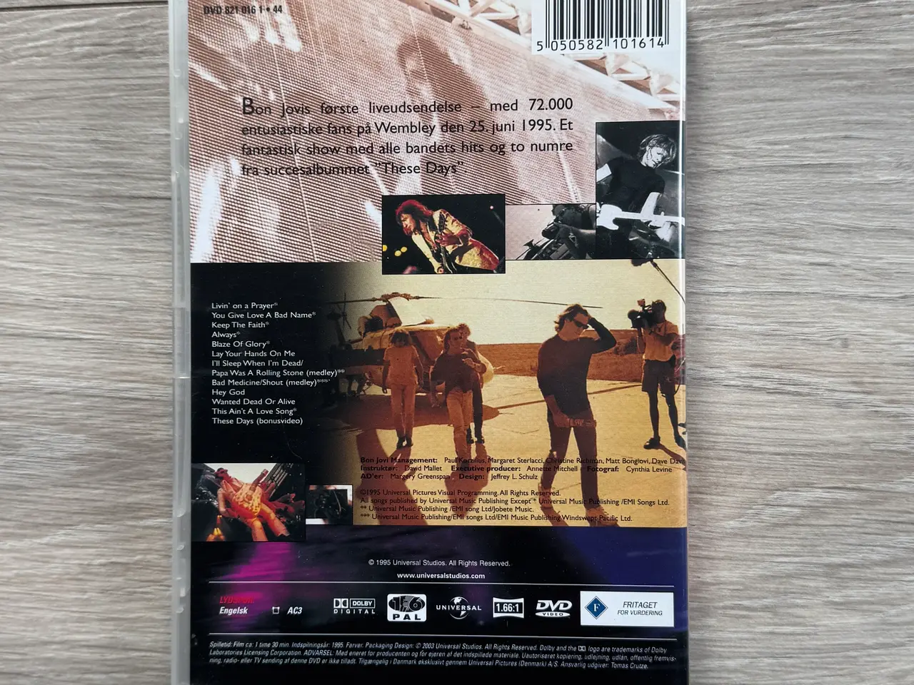 Billede 2 - Bon JOVI koncert-DVD Live from London