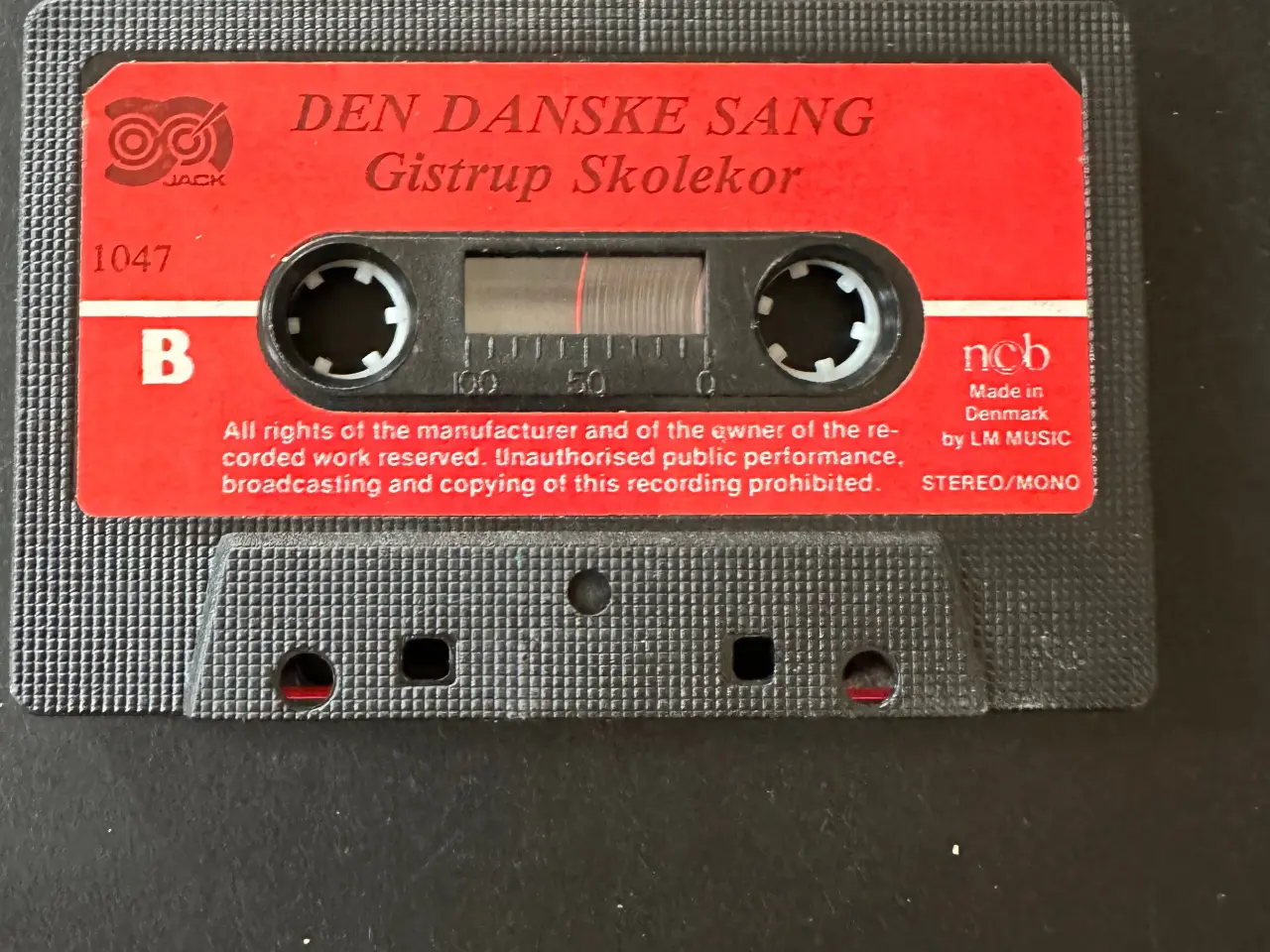 Billede 1 - Retro kassettebånd med Gistrup skolekor