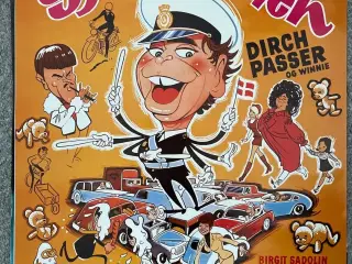9 Stk. Originale danske filmplakater
