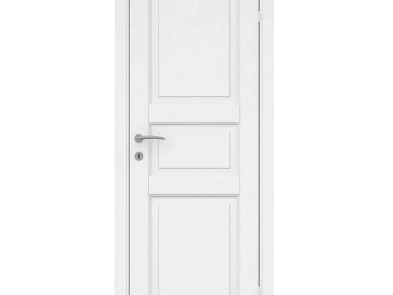 Billede 1 - Kompakt hvidmalet dør 82,5 x 204 cm