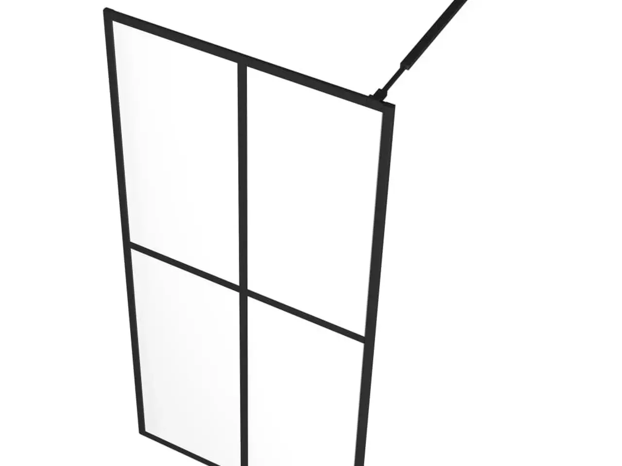 Billede 5 - Bruseafskærmning 80x195 cm hærdet glas klart
