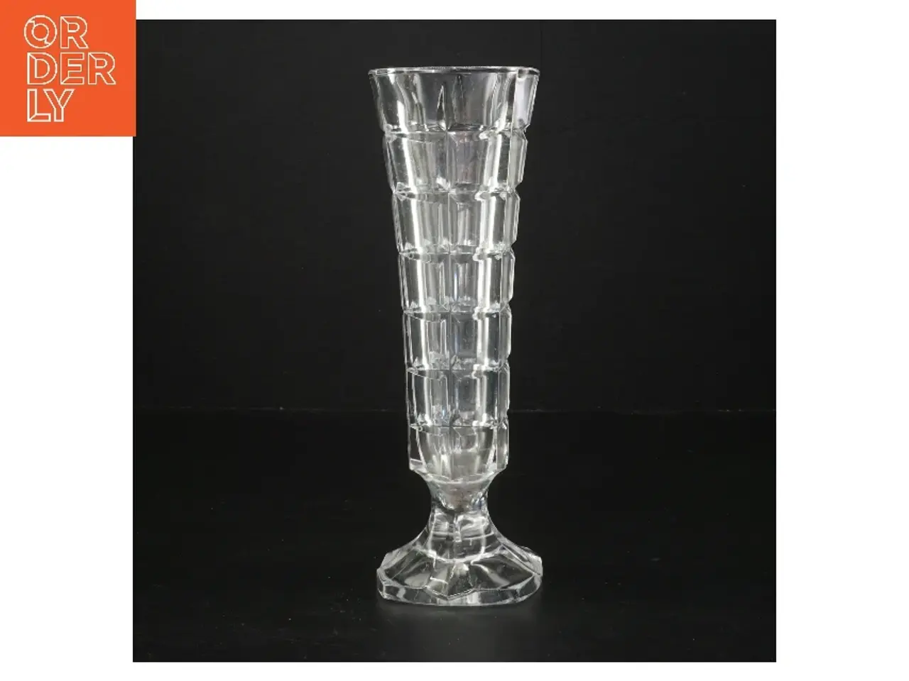 Billede 1 - Glasvase 22 cm (str. 22 cm)