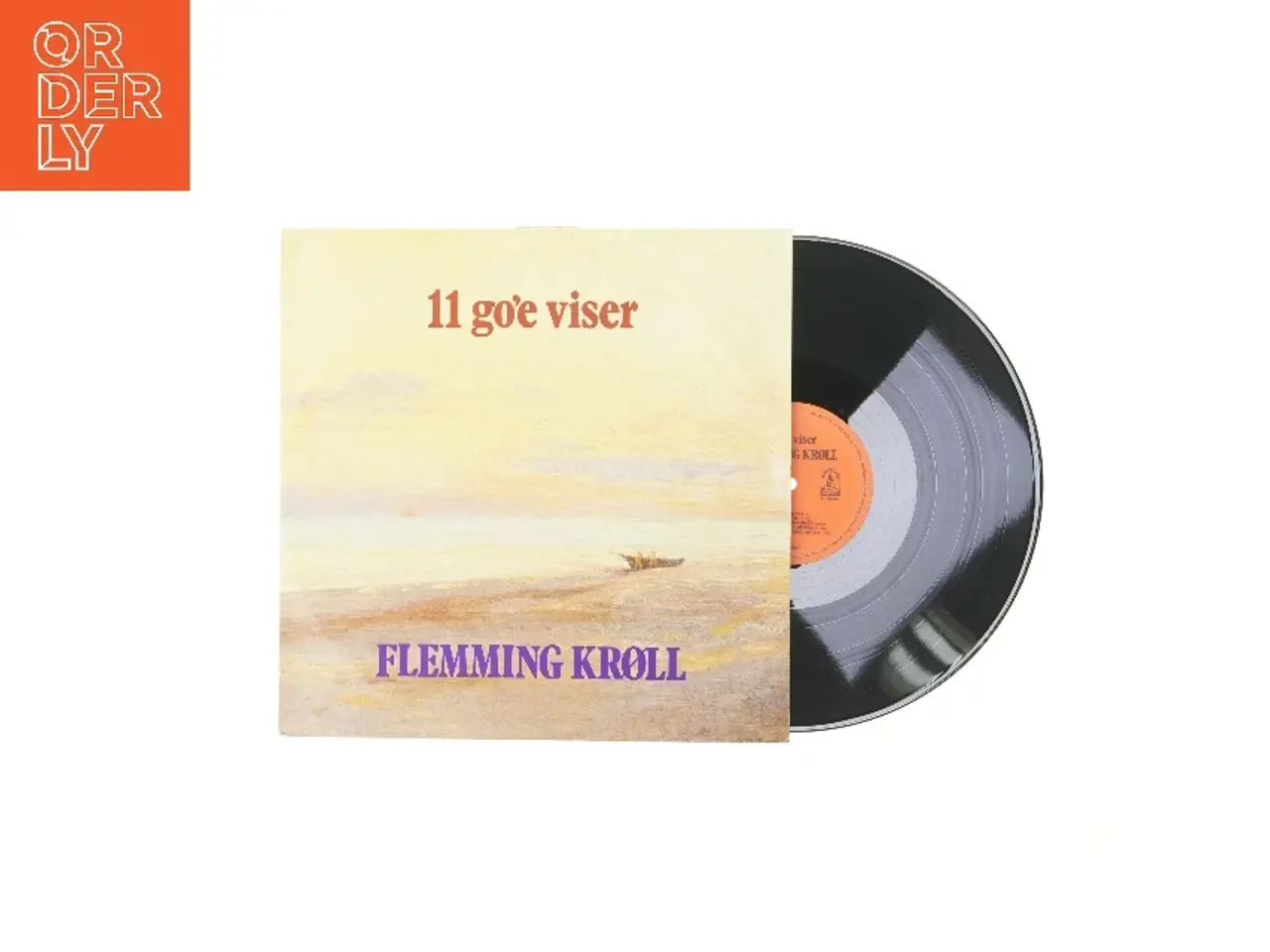 Billede 1 - 11 go'e viser LP af Flemming Krøll fra Domino Music