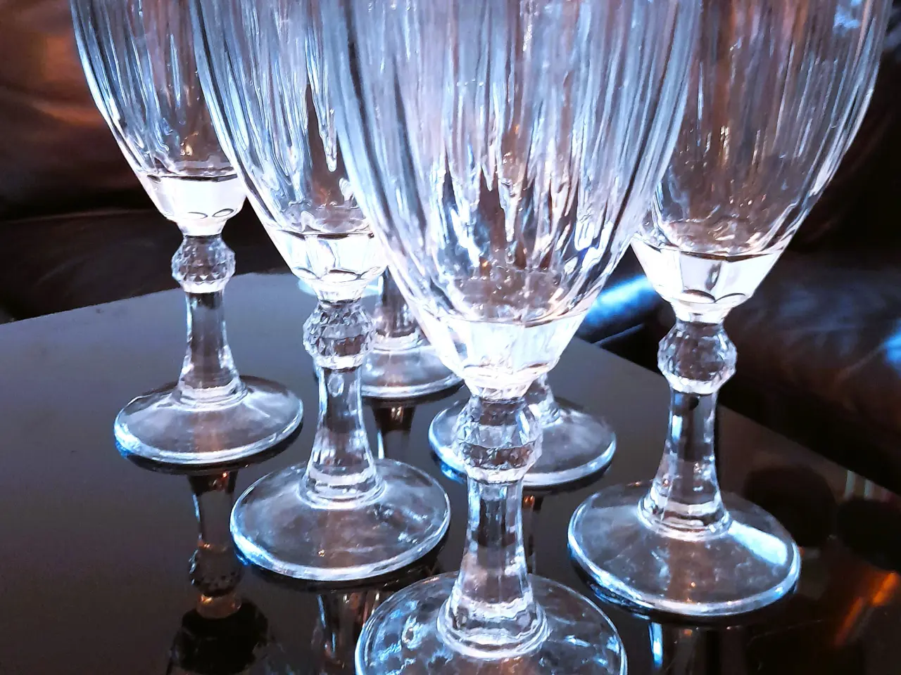 Billede 4 - 6 VINGLASS / 6 WHITE WINE GLASSESS GEORG JENSEN