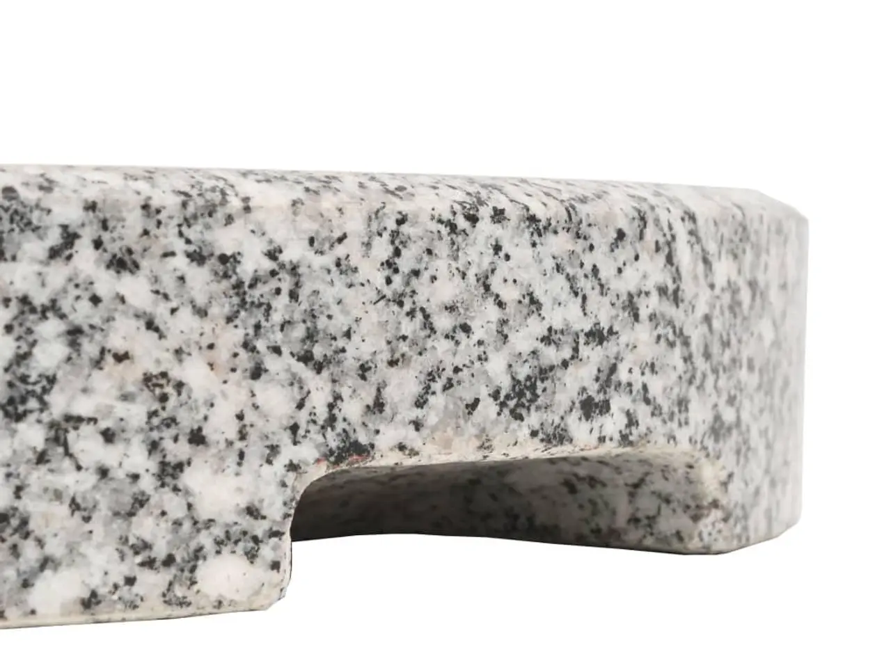 Billede 8 - Parasolfod i granit, rund - 20 kg, grå