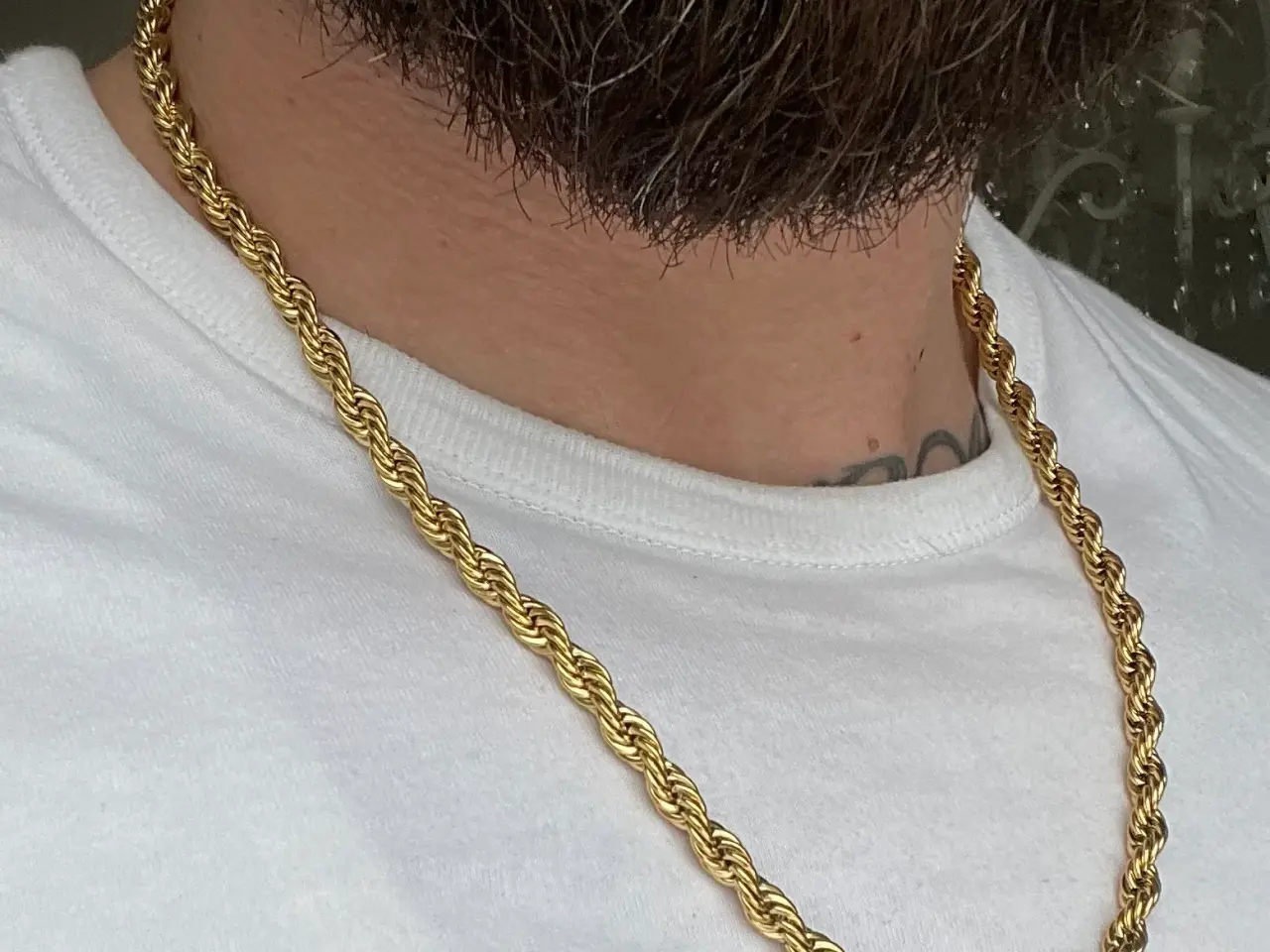 Billede 3 - 5mm 14kt goldfilled rope chain 