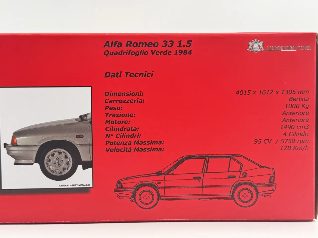 Billede 11 - 1984 Alfa Romeo 33 1.5 QV 1:18