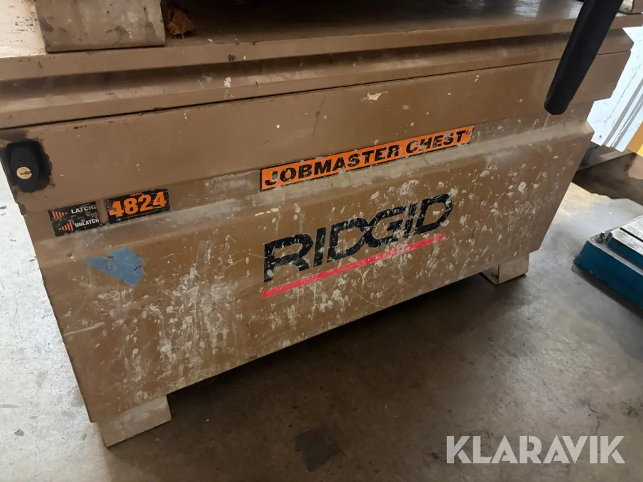 Billede 3 - Materialecontainer RIDGID JobMaster Chest 4824 360 liter