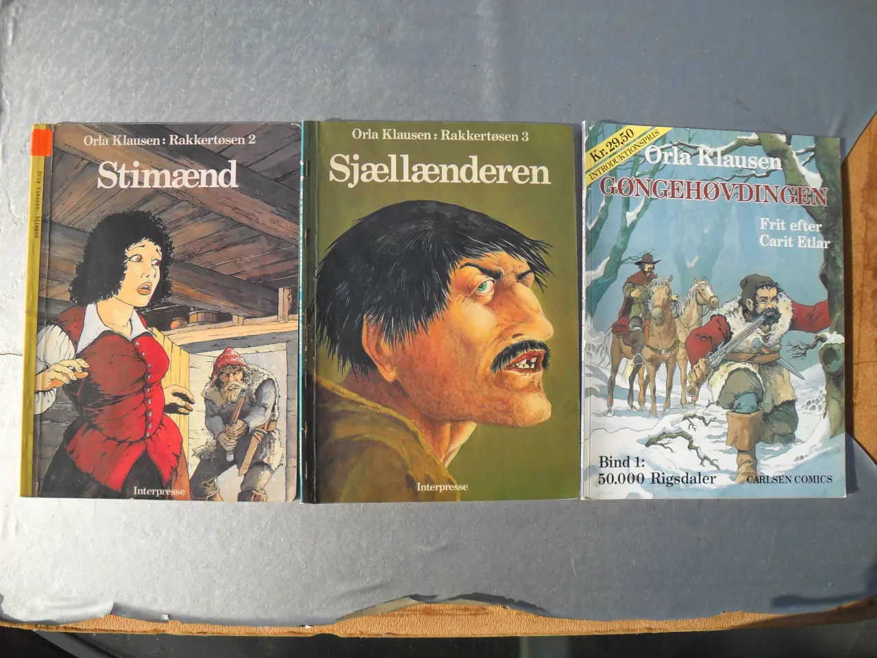 Billede 2 - orla klausen rakkertøsen nr. 2+3 samt gøngehøvding