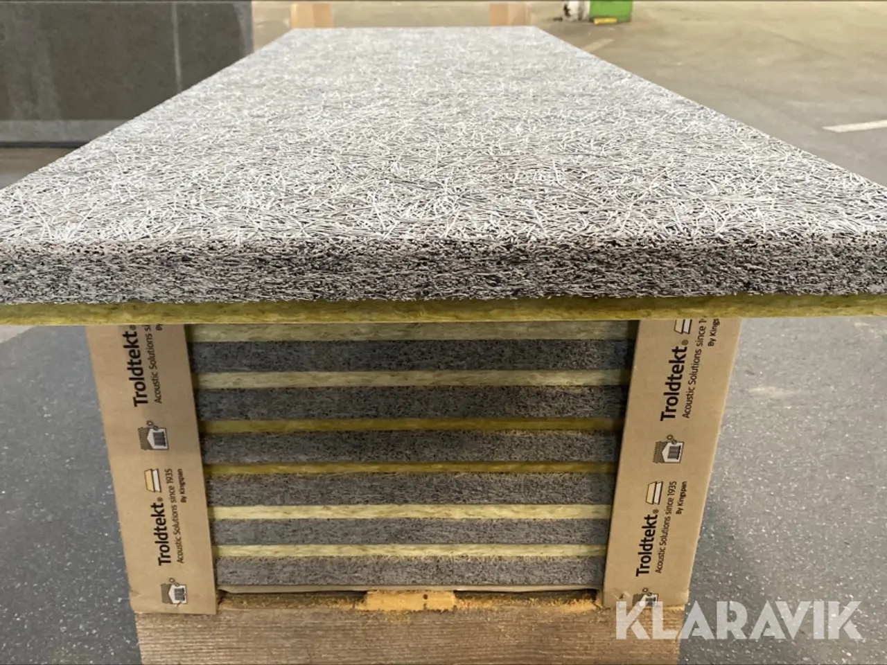 Billede 4 - Troldtektplader med isolering 60x180 cm - 8 styk