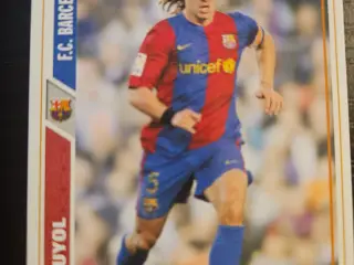 Carles Puyol 2007 Fodboldkort