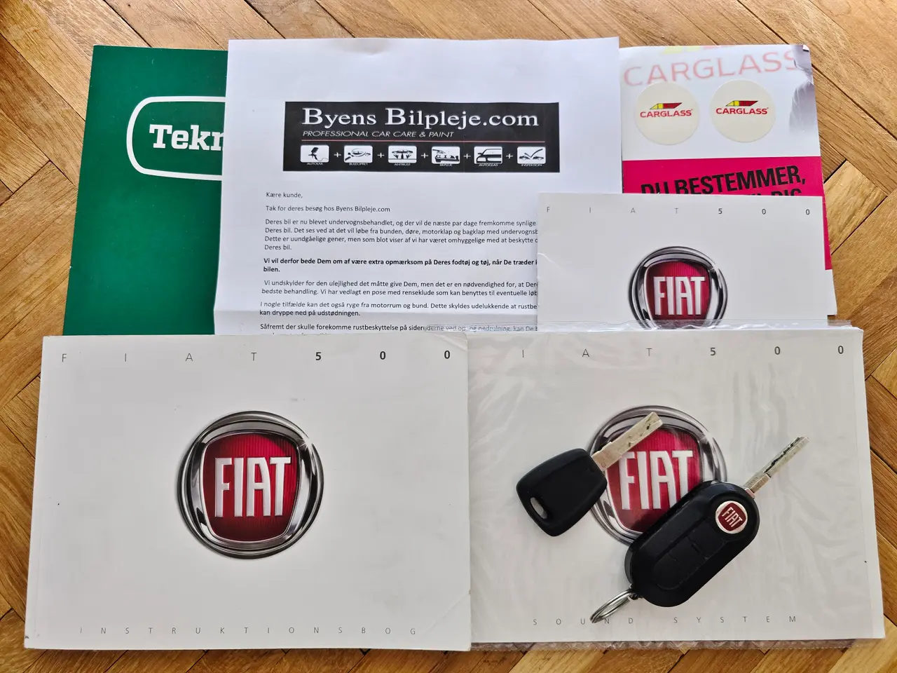 Billede 10 - Flot flot Fiat 500 med lav km