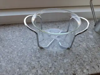 Bodum ovnfaste glasskåle med stativ.