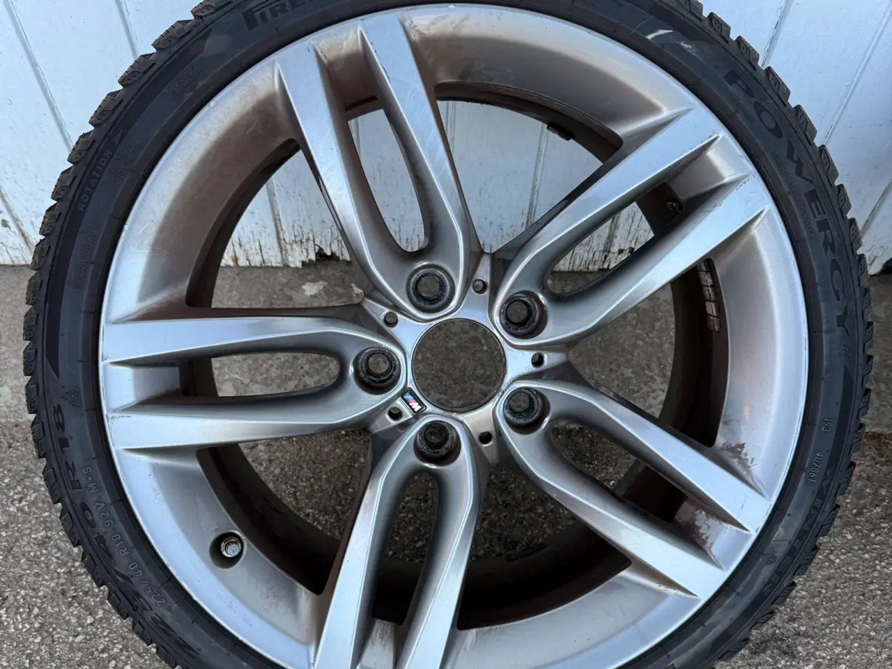 Billede 1 - Originale BMW Style 461M 18” alufælge med Pirelli