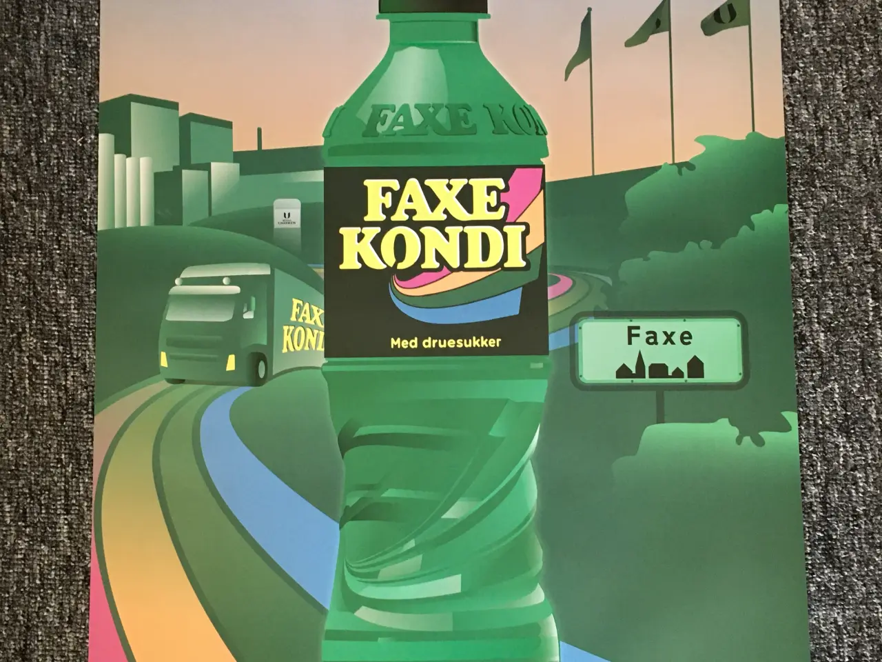 Billede 1 - Faxe plakat