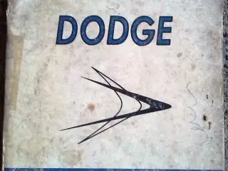 Owners manual, 1958 Dodge.