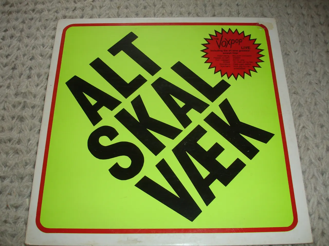 Billede 2 - (Sender gerne) Voxpop – Alt Skal Væk