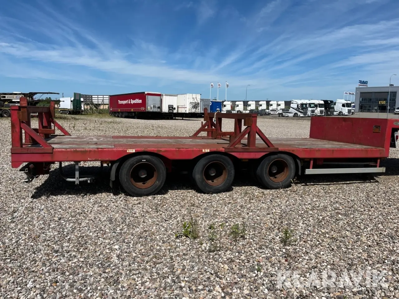 Billede 10 - Maskintrailer Trailerpartner 3-akslet