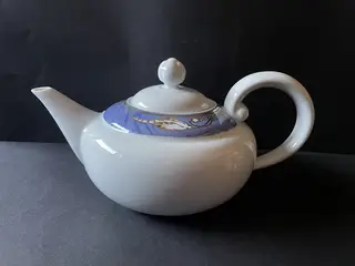 Blå Magnolie Tepotte - 26x12 cm. (Lxh) - R.C. 143