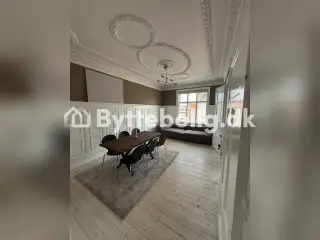 3-værelses på Østerbro klar til bytte