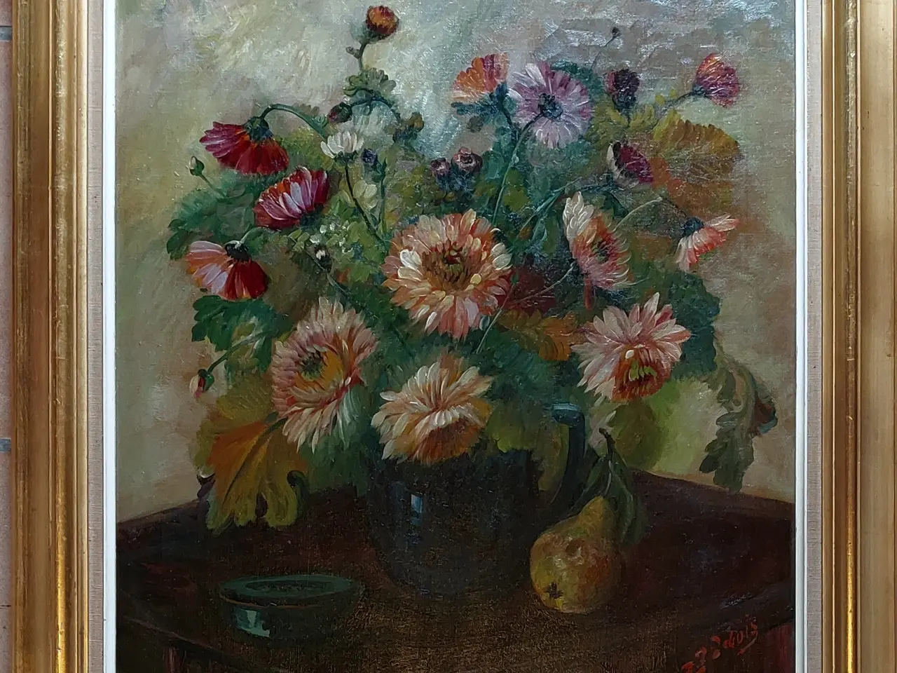 Billede 1 - I.  B.  DEBOIS - (1897 - 1970 ) - oliemaleri