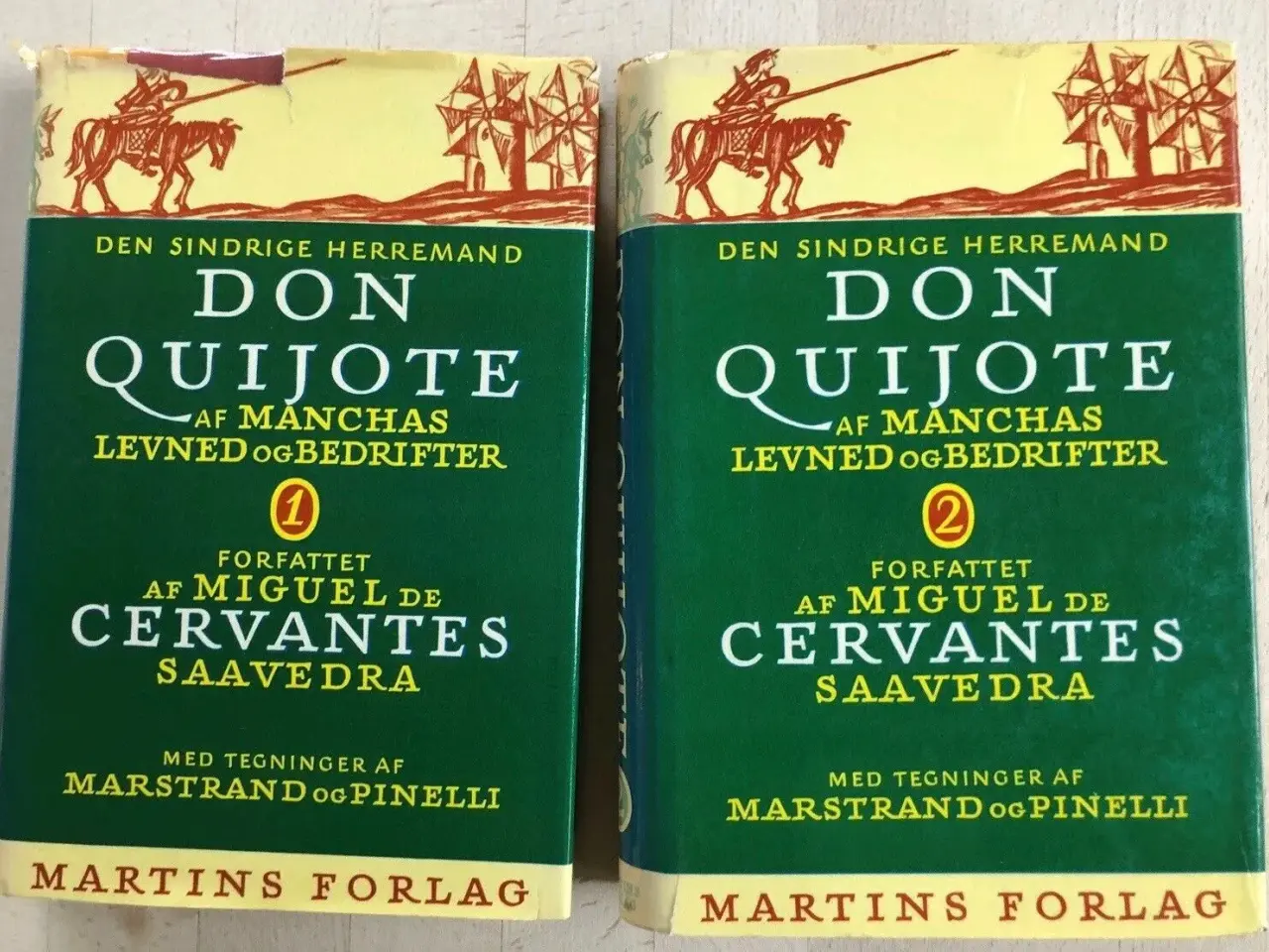Billede 1 - Don Quijote i 2 bind, Miguel de Cervantes