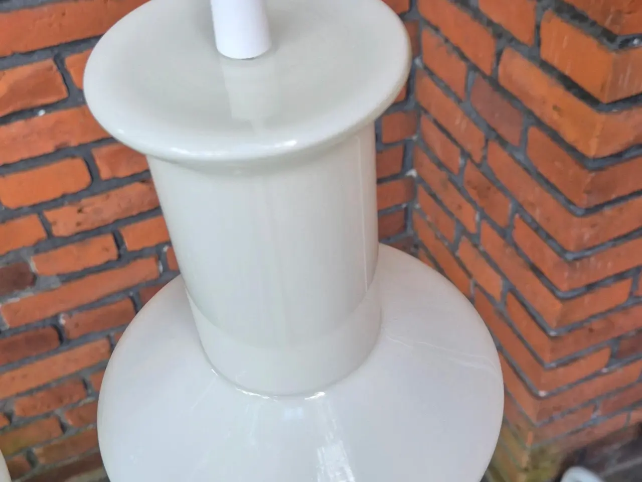 Billede 9 - Smukke pendler i skinnende blankt opalglas