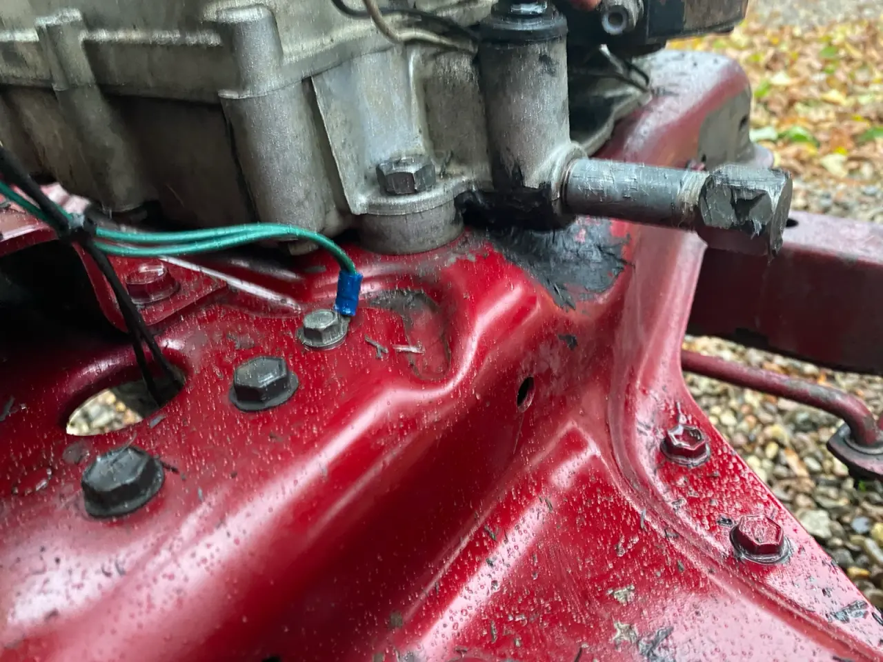 Billede 7 - havetraktor defekt motor.