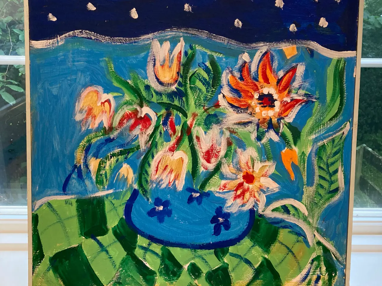 Billede 2 - Maleri Marianne Clemann Bornholm