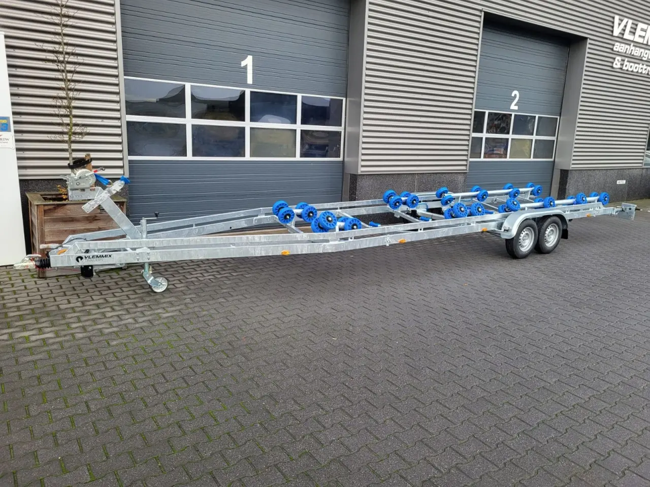 Billede 1 - Vlemmix Bådtrailer 1000x250 3500 Flex-Roll