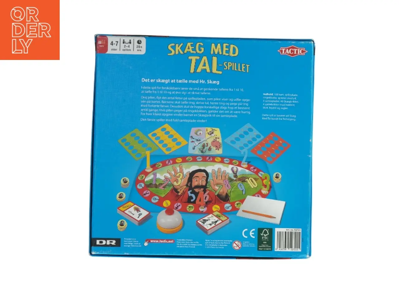 Billede 2 - Skæg Med Tal-spillet fra Tactic
