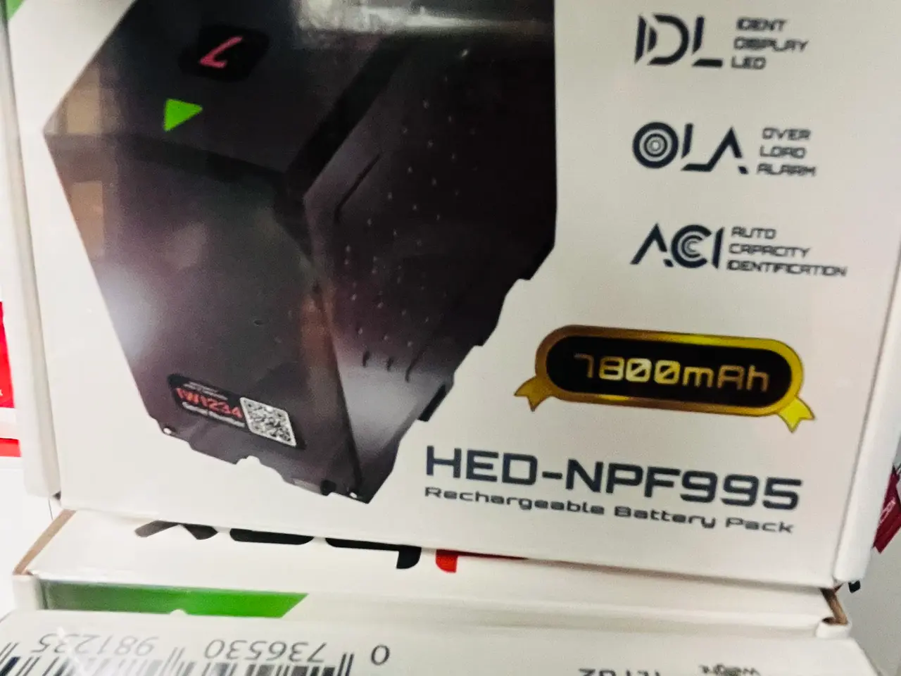 Billede 6 - Batterier HEDBOX Model: HED-NPF665