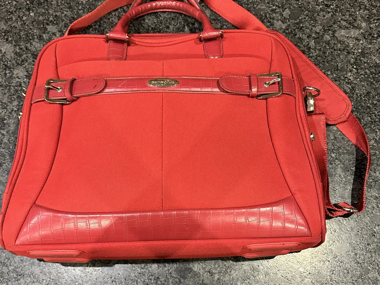 Billede 1 - Samsonite computertaske i rødt