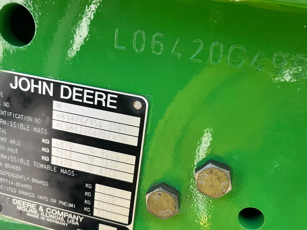 Billede 4 - John Deere 6420  Premium, med frontlift