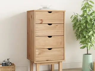 Kommode OTTA 45x39x90 cm massivt fyrretræ