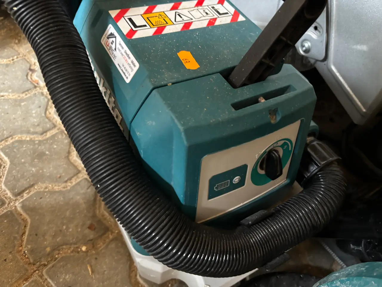 Billede 3 - Girafsliber MAKITA DSL801ZU & Støvsuger