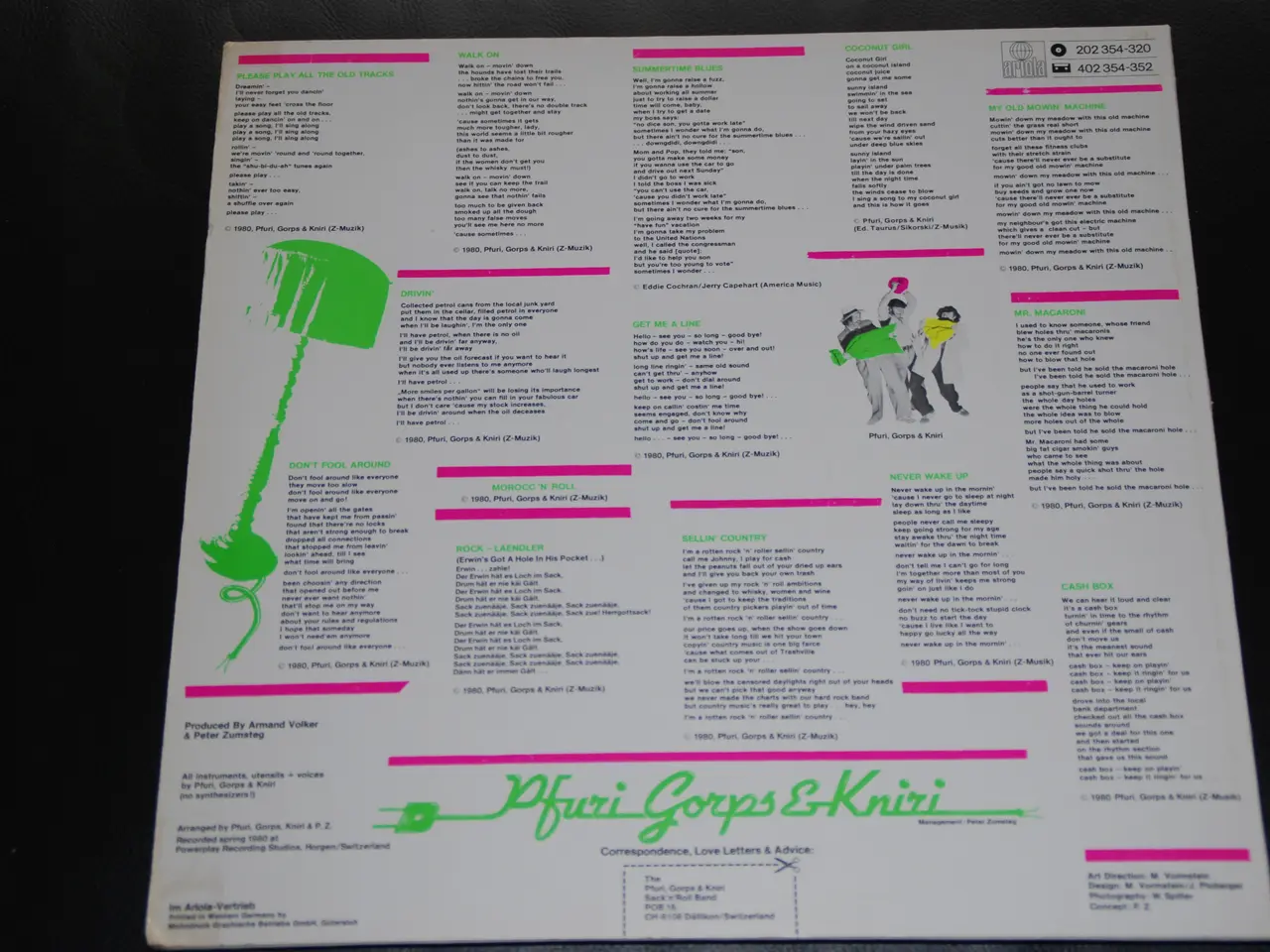 Billede 2 - Lp - Pfuri, Gorps & Kniri