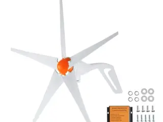 500Watt 5-bladet vindmølle 12v