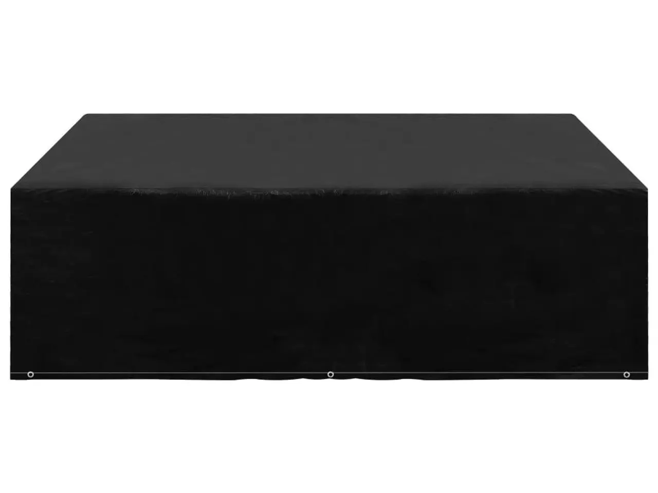 Billede 2 - Havemøbelovertræk med 8 snørehuller - 200 x 200 x 70 cm, sort