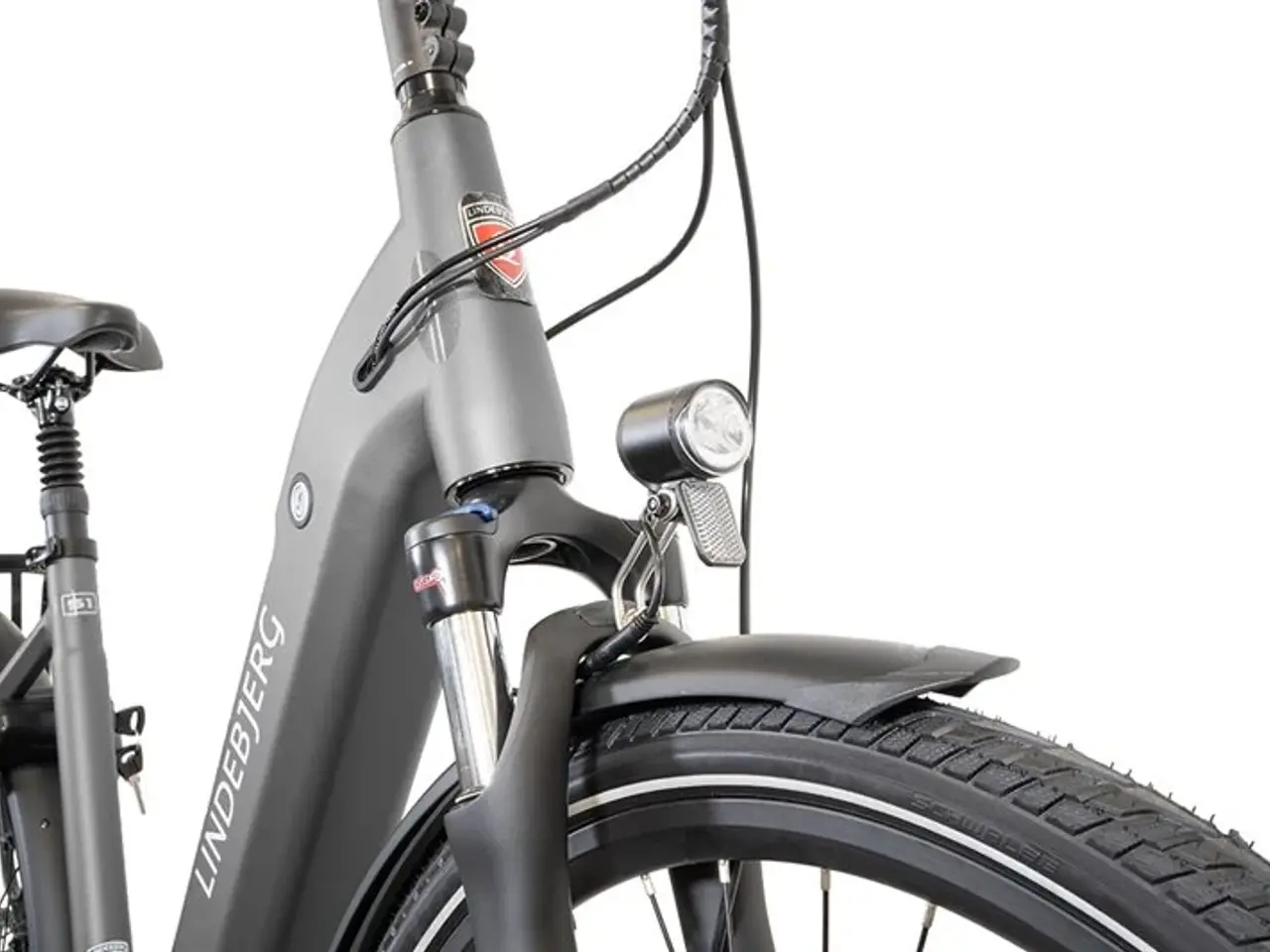Billede 4 - Lindebjerg 28'' Elcykel Center Royal - Stone grey