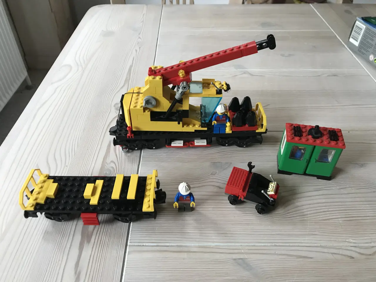 Billede 4 - Lego Tog, Last Kran 4552