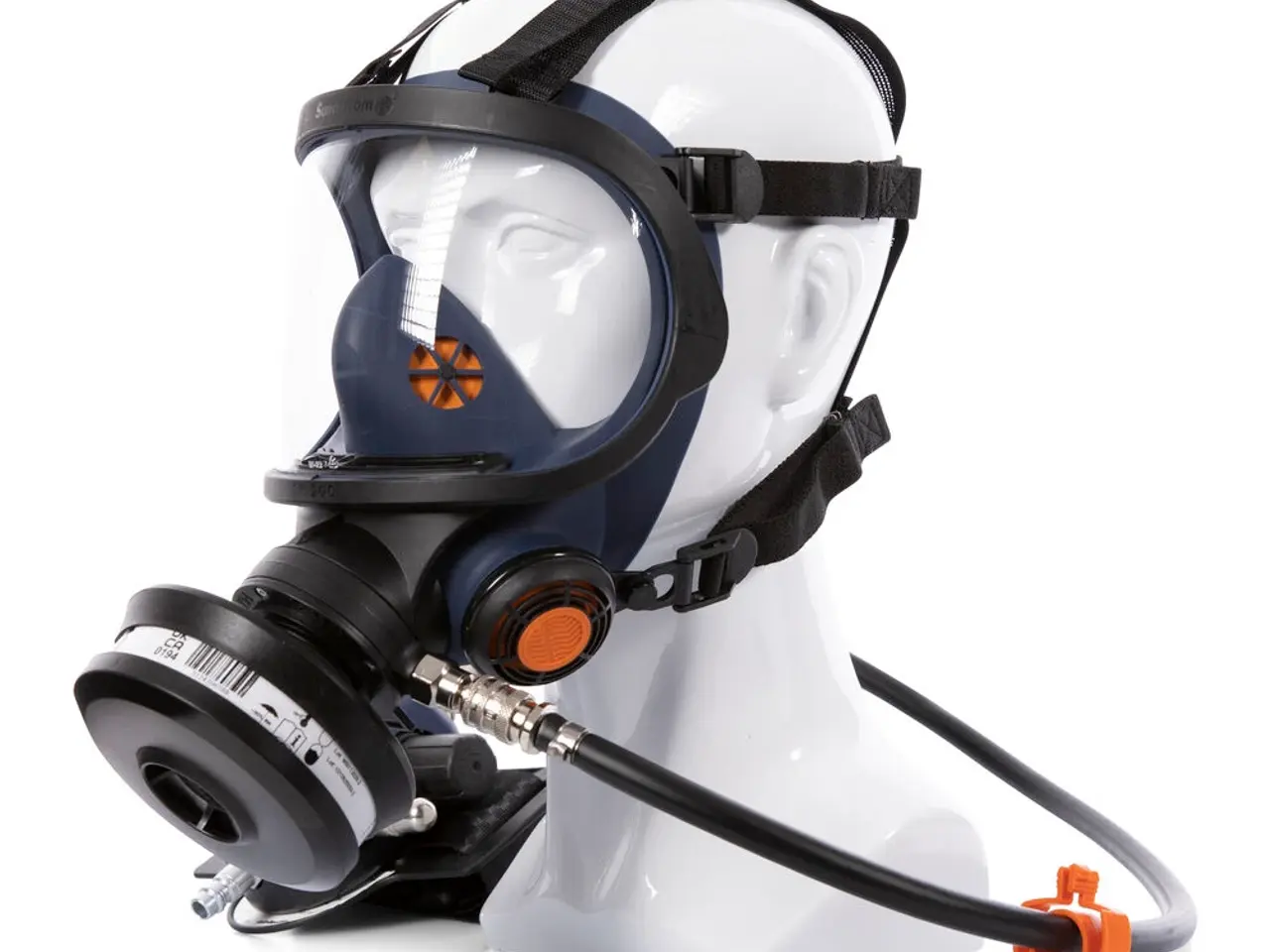 Billede 1 - Silikone trykluftforsynet helmaske SR 200 Airline