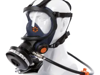 Silikone trykluftforsynet helmaske SR 200 Airline