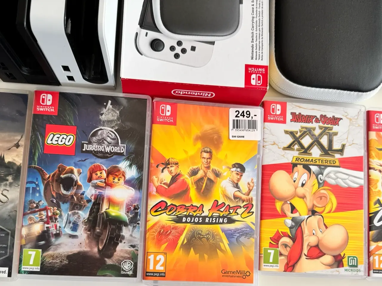 Billede 3 - Nintendo Switch luksuspakke: OLED + Gen 1 