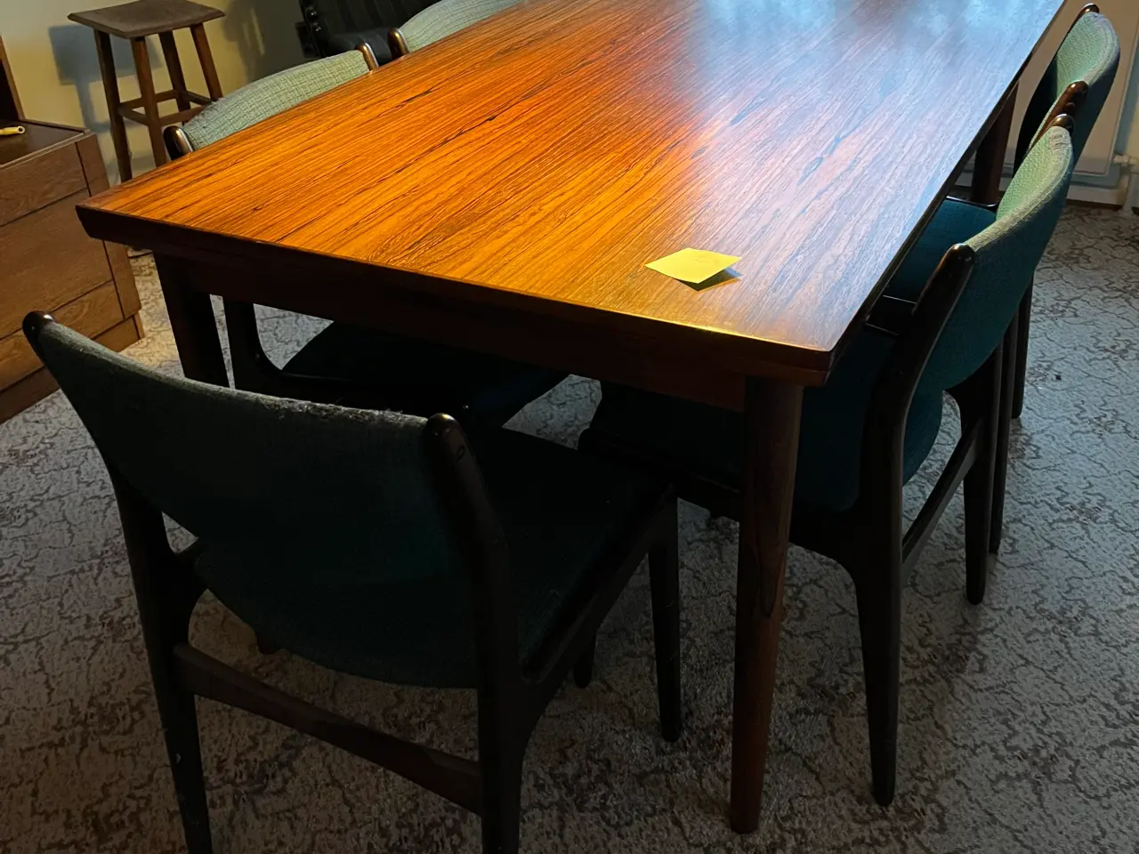 Billede 1 - Palisander spisebord