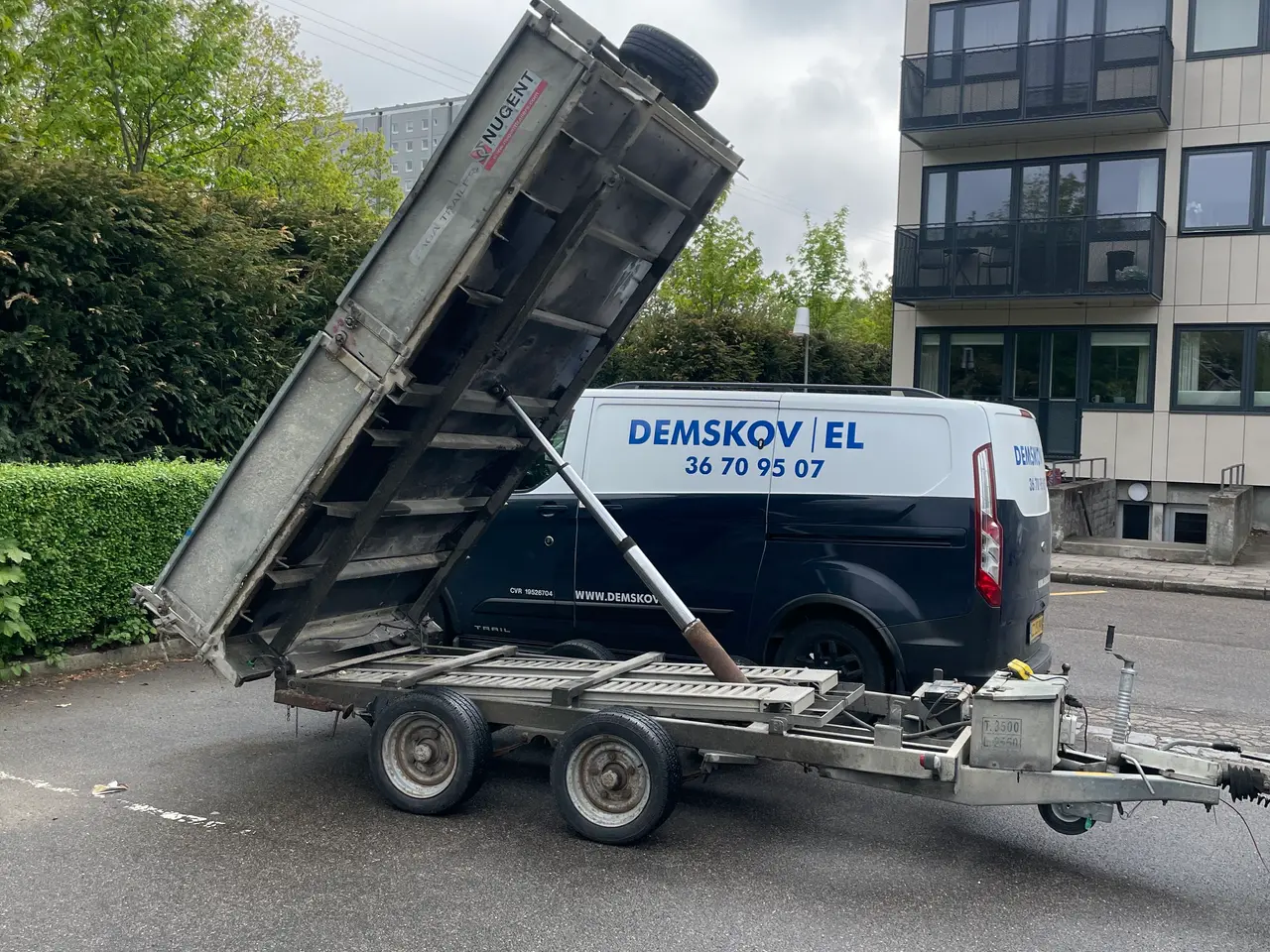 Billede 10 - Nugent boogie tiptrailer 3500 KG med  næskasse 