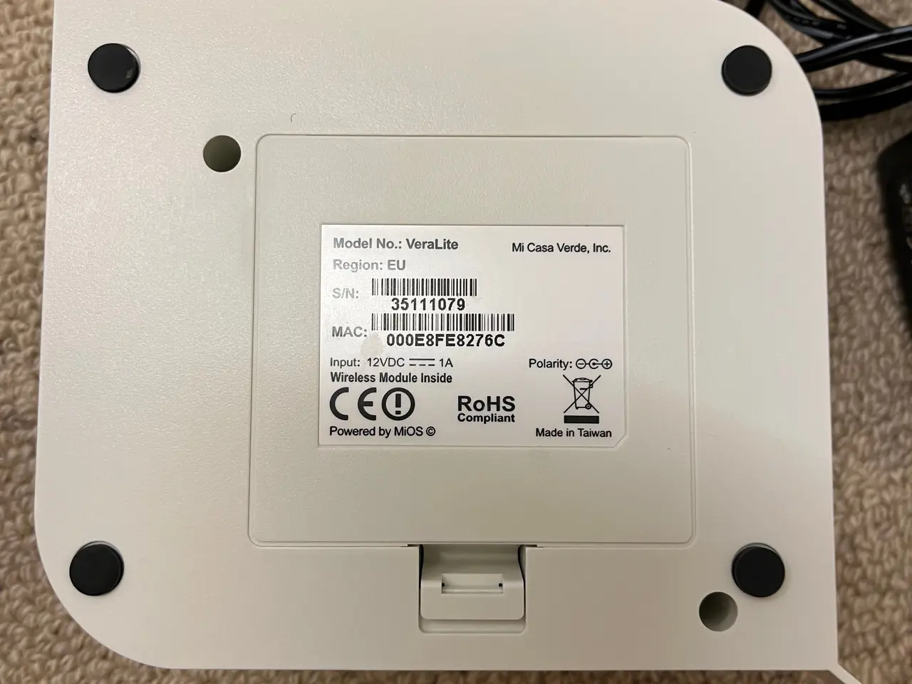 Billede 2 - Z-wave controller VeraLite EU