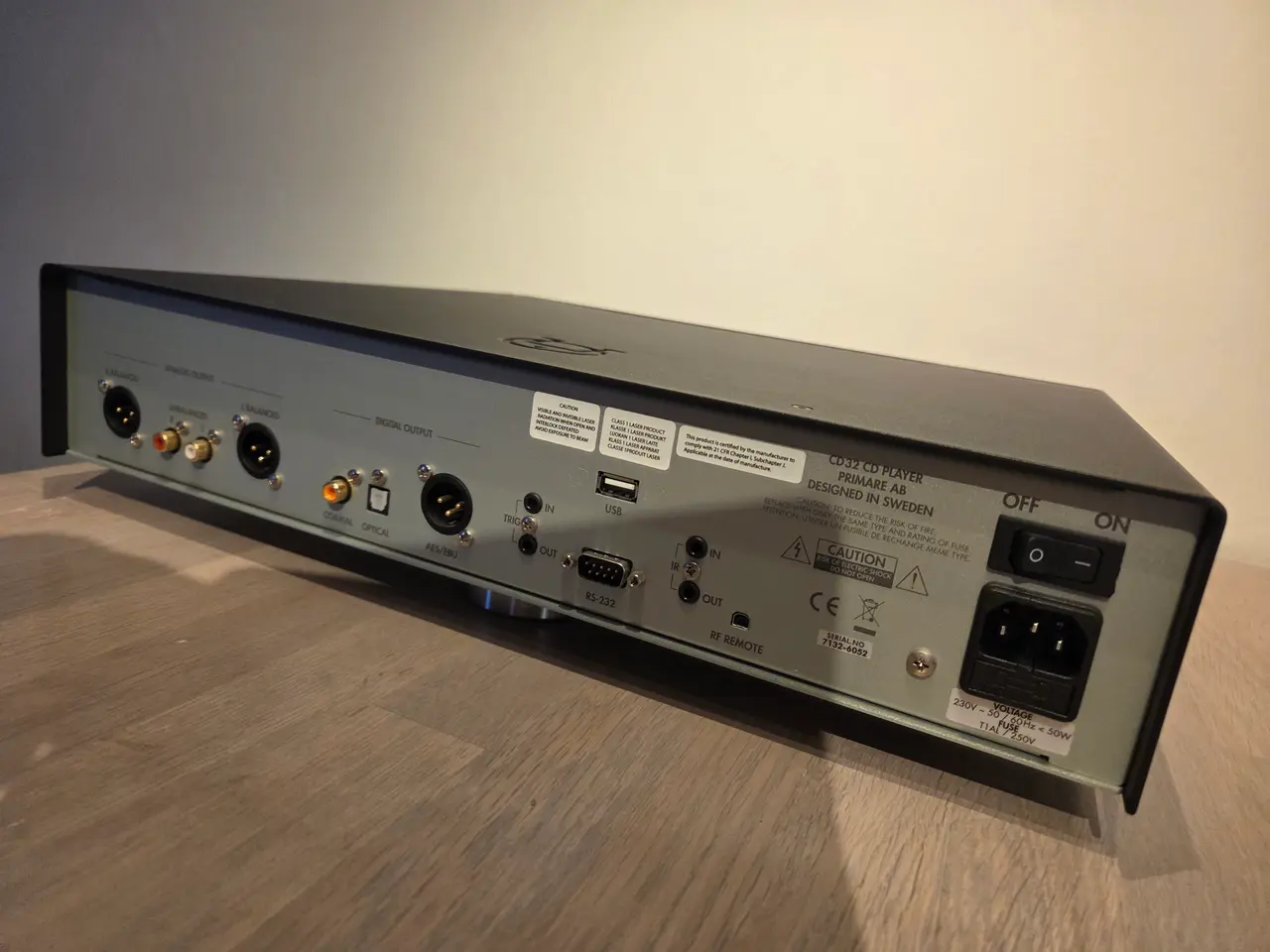 Billede 2 - Primare CD32 high-end CD afspiller sælges.