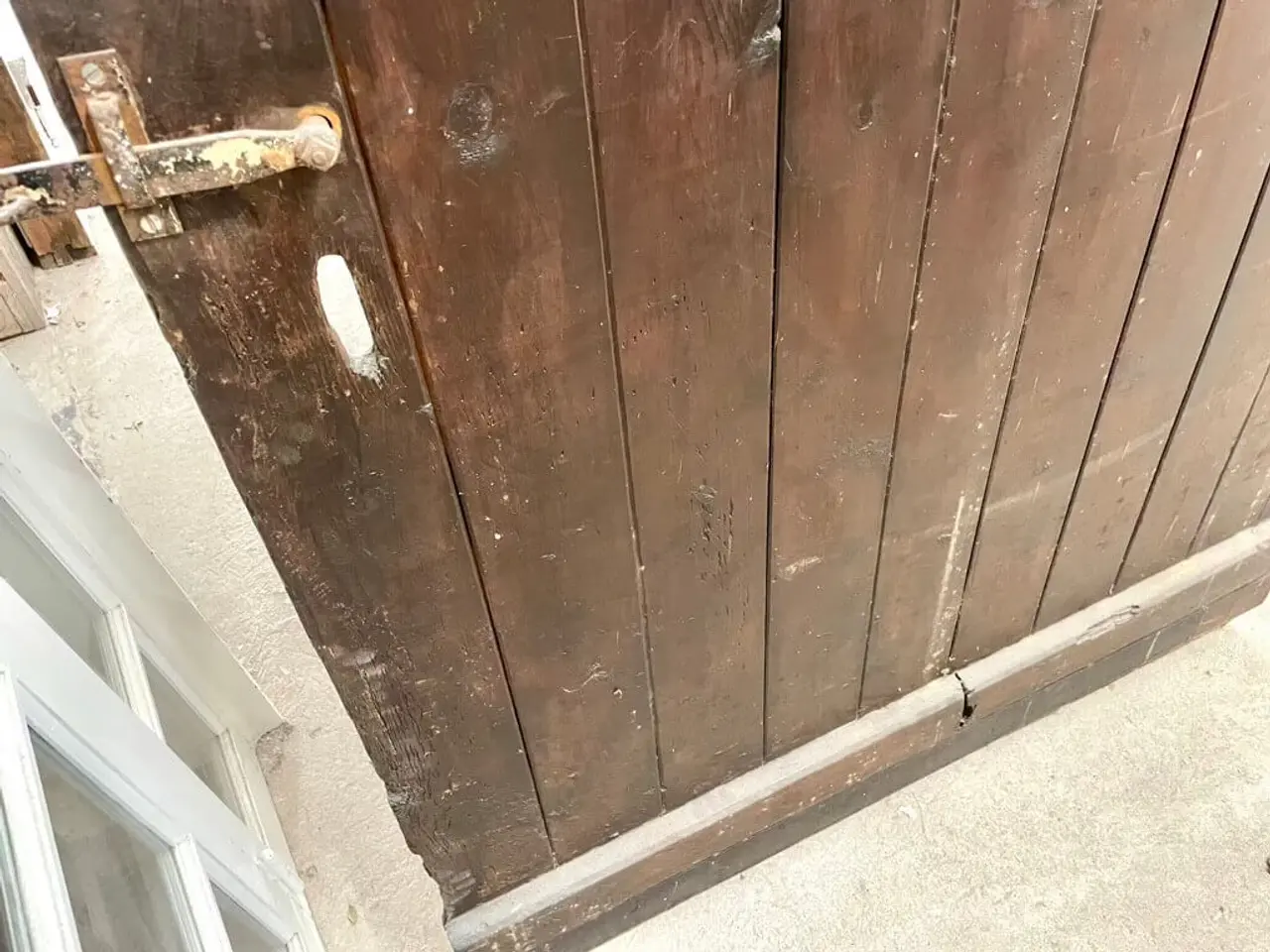 Billede 5 - Stor, original revledør/skydedør