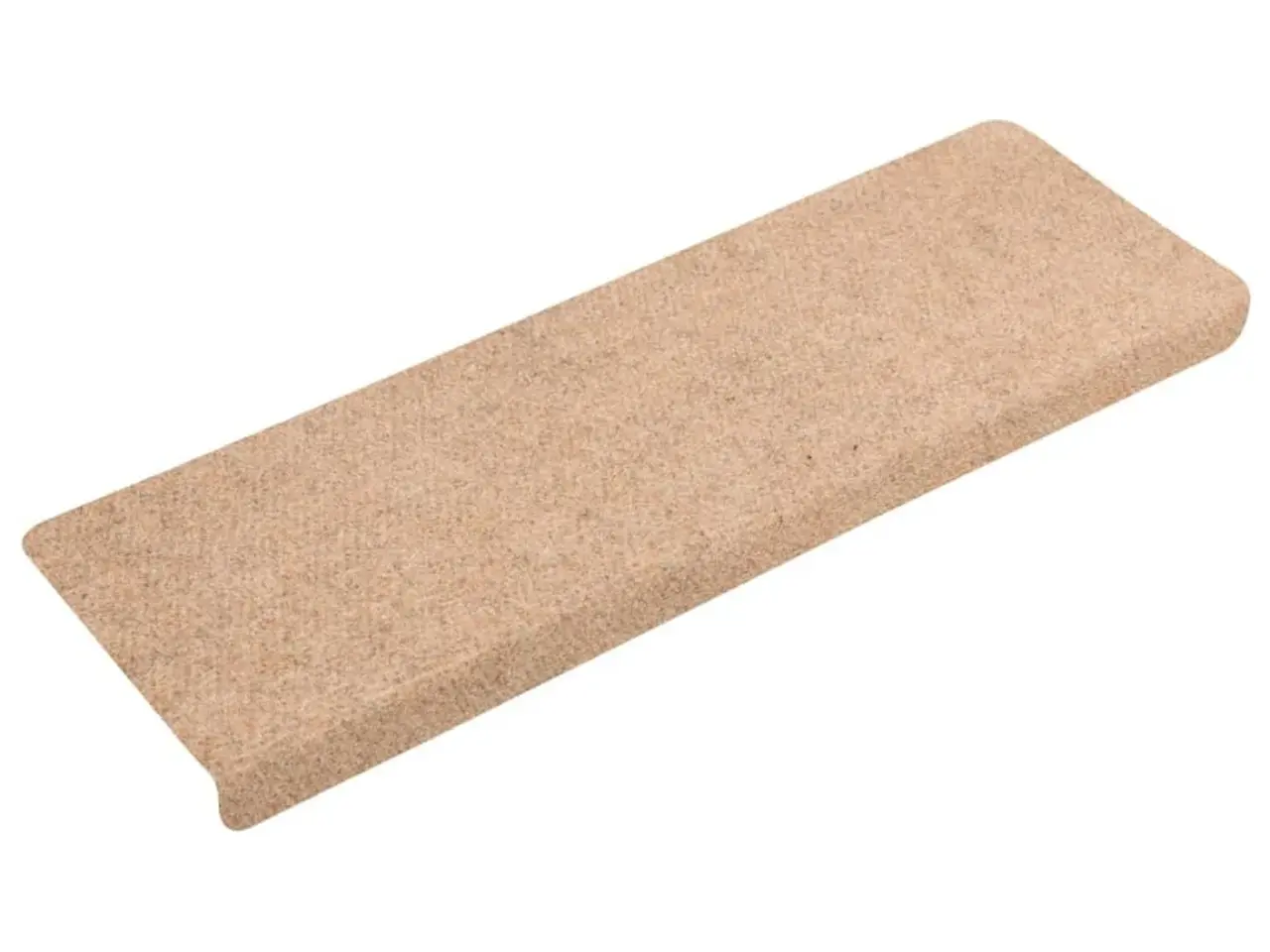 Billede 3 - Trappemåtter selvklæbende 15 stk. 65x21x4 cm cremefarvede rektangulære kant